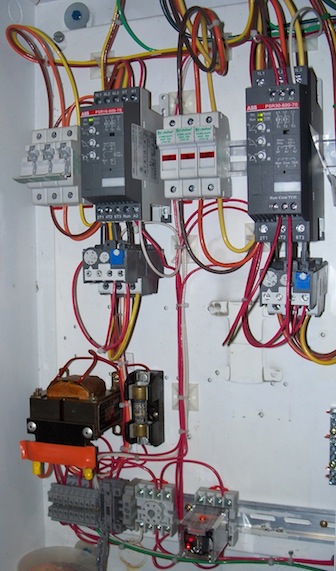 Industrial Motor Control Panels installed by Phil Kays Jr.